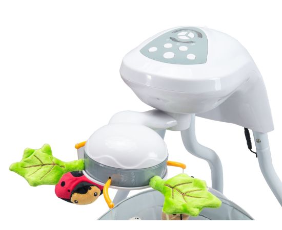 Leagan electric Caretero BUGIES Grey, Culoare: Gri,poza 7