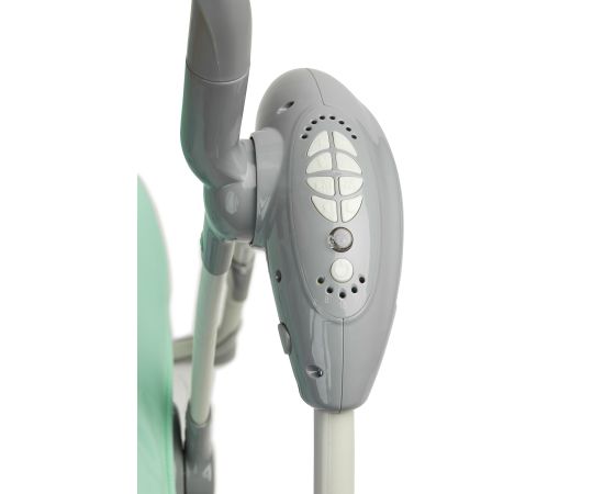 Leagan electric cu telecomanda Caretero LOOP Mint, Culoare: Turquoise,poza 7