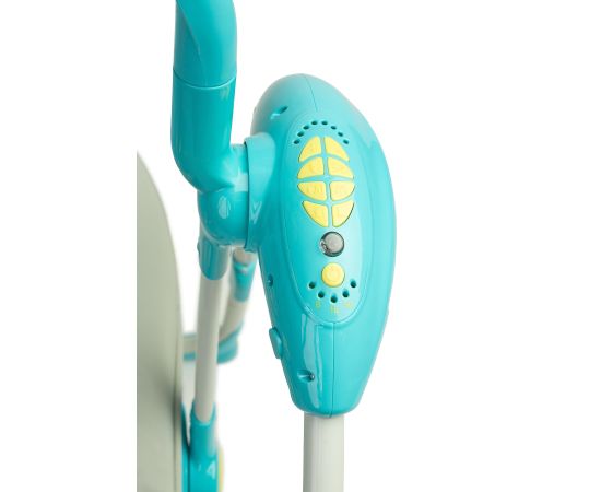 Leagan electric cu telecomanda Caretero LOOP Blue, Culoare: Blue,poza 5