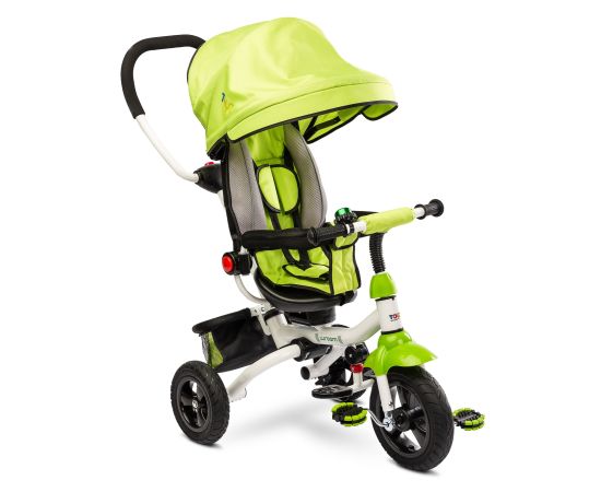 Tricicleta pliabila cu scaun reversibil Toyz WROOM Green, Culoare: Verde