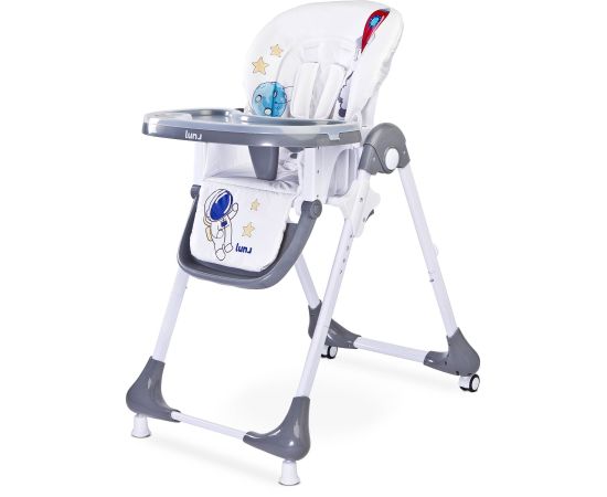 Scaun de masa Caretero LUNA Grey, Culoare: Gri