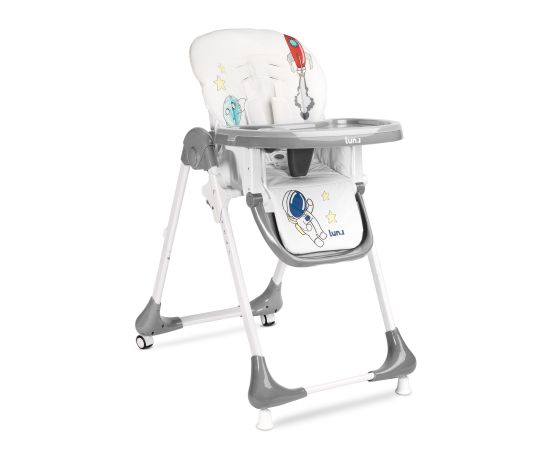 Scaun de masa Caretero LUNA Grey, Culoare: Gri,poza 3