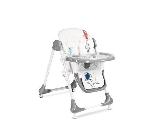 Scaun de masa Caretero LUNA Grey, Culoare: Gri,poza 5