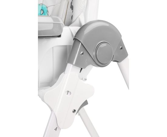 Scaun de masa Caretero LUNA Grey, Culoare: Gri,poza 6