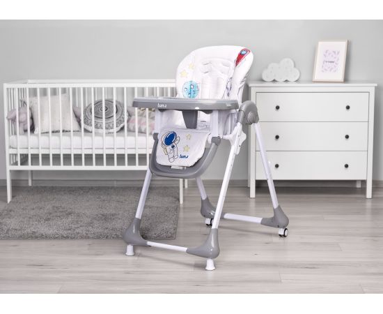 Scaun de masa Caretero LUNA Grey, Culoare: Gri,poza 8