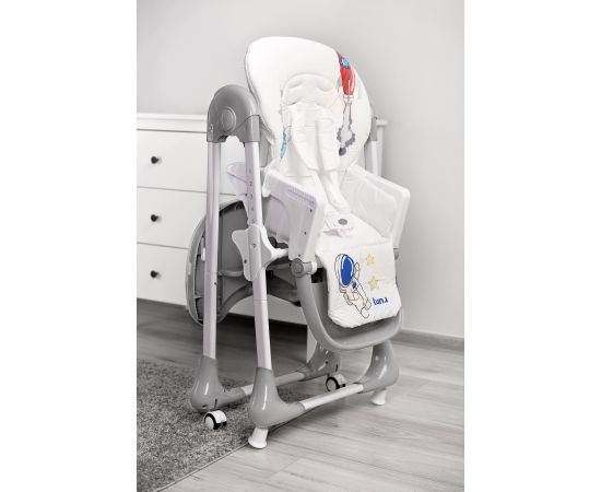 Scaun de masa Caretero LUNA Grey, Culoare: Gri,poza 9