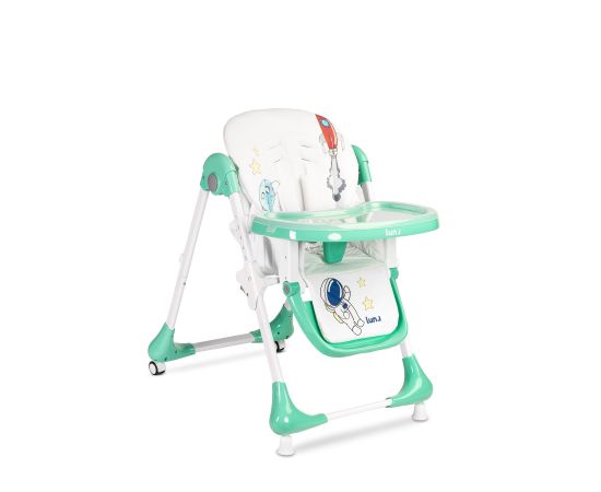 Scaun de masa Caretero LUNA Mint, Culoare: Turquoise,poza 4