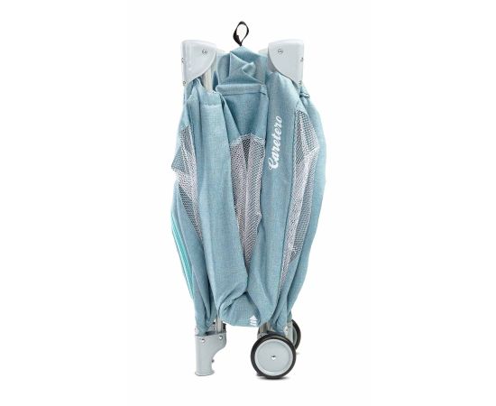 Patut pliant cu etaj intermediar Caretero BASIC PLUS Blue, Culoare: Blue, Dimensiuni: 120x60,poza 6