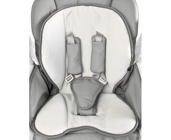Scaun de masa cu leagan electric Caretero INDIGO 2 in 1 Grey, Culoare: Gri,poza 3