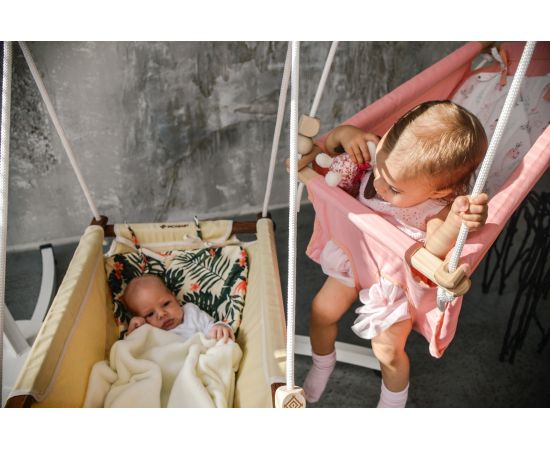 Legan multifunctional bebelusi, 0 luni – 3 ani (20 kg), testat TÜV Rheinland, Beige Stars FW Incababy, Culoare: Crem,poza 8