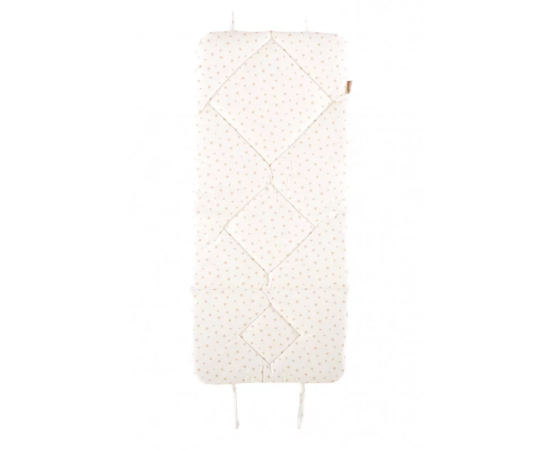 Legan multifunctional bebelusi, 0 luni – 3 ani (20 kg), testat TÜV Rheinland, Beige Stars FW Incababy, Culoare: Crem,poza 6