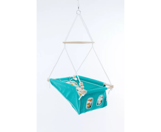 Legan multifunctional bebelusi, 0 luni – 3 ani (20 kg), testat TÜV Rheinland, Dragon Babies FW Incababy, Culoare: Turquoise