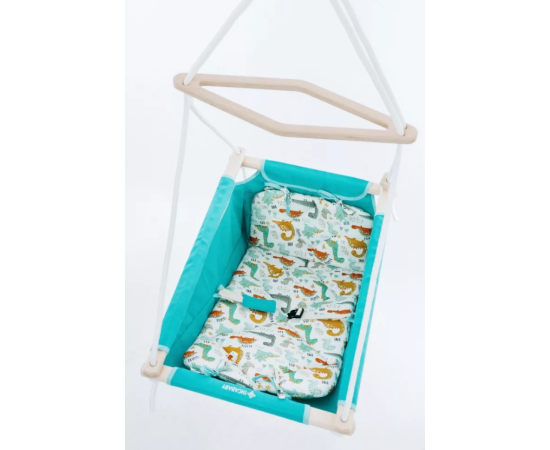 Legan multifunctional bebelusi, 0 luni – 3 ani (20 kg), testat TÜV Rheinland, Dragon Babies FW Incababy, Culoare: Turquoise,poza 4