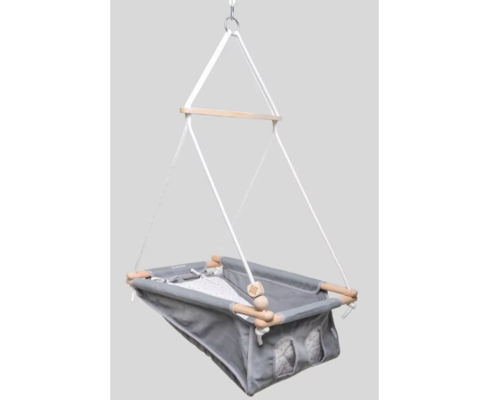Legan multifunctional bebelusi, 0 luni – 3 ani (20 kg), testat TÜV Rheinland, Grey Stars FW Incababy, Culoare: Gri