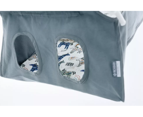 Legan multifunctional bebelusi, 0 luni – 3 ani (20 kg), testat TÜV Rheinland, Wild Horse FW Incababy, Culoare: Gri deschis,poza 3