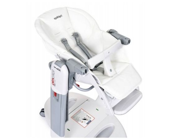 Scaun De Masa 3 in 1 Peg Perego, Tatamia Follow Me Latte, Culoare: Alb/Gri,poza 2