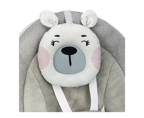 Leagan pentru bebelusi, MoMi LISS Bear Pink, Culoare: Roz,poza 6