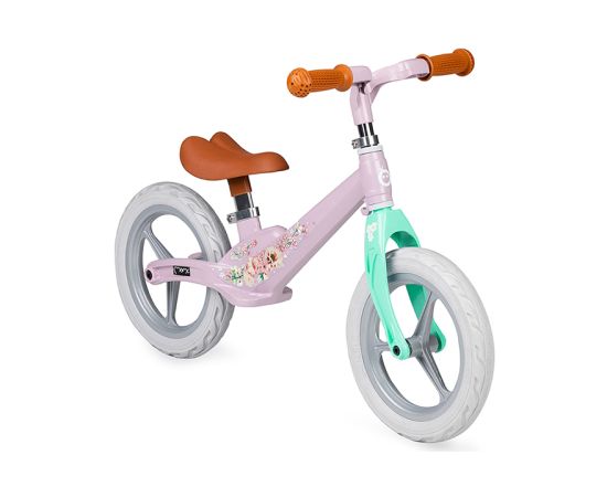 Bicicleta de echilibru, MoMi, ULTI Pink, Fara pedale, Roz, Culoare: Roz