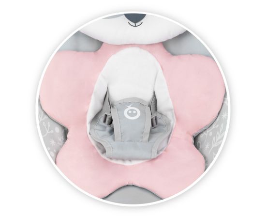 Bouncer MoMi Luis Pink, 0Luni+, Culoare: Roz,poza 4