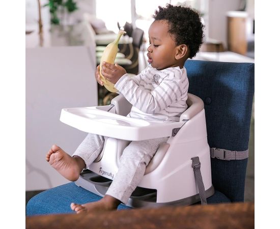 Scaun masa 2 in 1 Cashmere Ingenuity, Culoare: Crem,poza 9