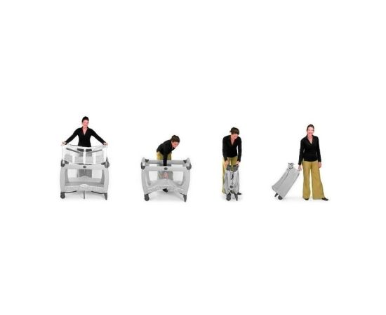 Patut Contour Electra Watney Graco, Culoare: Alb/Gri,poza 7