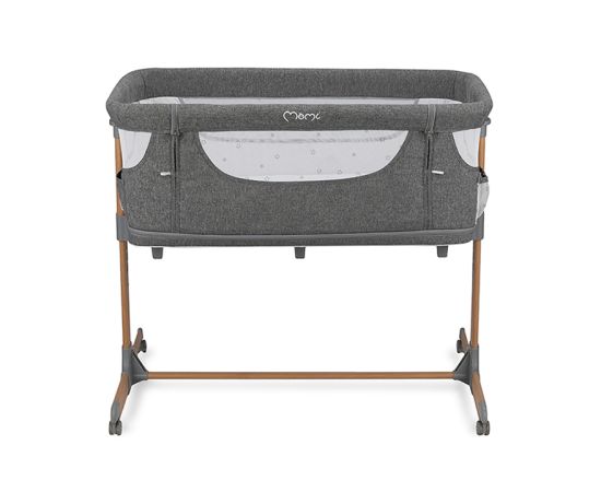 Co-sleeper Momi, Smart Bed 4 in 1 Grey, Culoare: Gri,poza 5