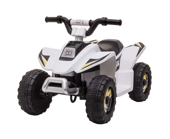 ATV electric Chipolino Speed white, Culoare: Alb, Capacitate acumulator: 6V
