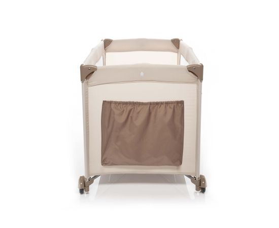 Patut pliant 1 nivel ZOPA Caravan Baby Beige, Culoare: Crem, Dimensiuni: 120x60,poza 4