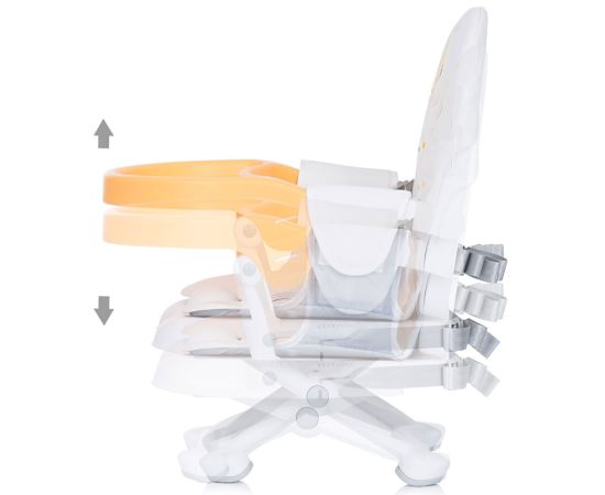Inaltator scaun de masa Chipolino Lollipop banana, Culoare: Galben,poza 5