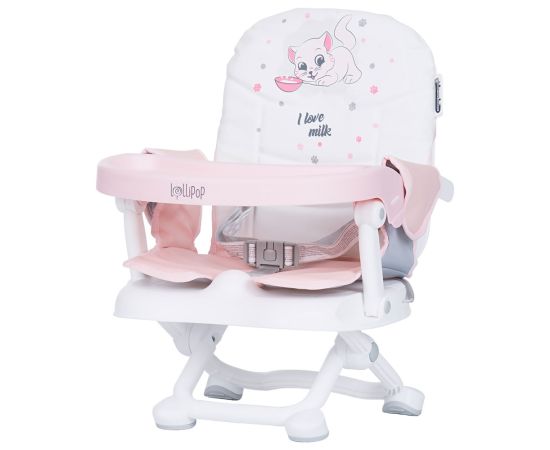Inaltator scaun de masa Chipolino Lollipop blush, Culoare: Roz,poza 2