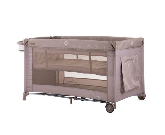 Patut pliabil Chipolino Dorme humus, Culoare: Maro,poza 2