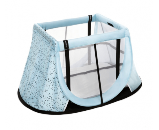 Patut Pliant Pop Up Blue Mountain Aeromoov, Culoare: Blue, Dimensiuni: 120x60