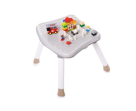 Scaun de masa transformabil booster 4Baby MASTER 6 in 1 Camel, Culoare: Crem,poza 7