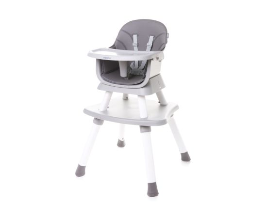 Scaun de masa transformabil booster 4Baby MASTER 6 in 1 Gri, Culoare: Gri