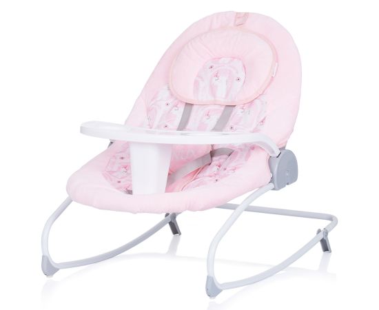 Leagan electric si balansoar Chipolino Nux blush, Culoare: Roz,poza 7