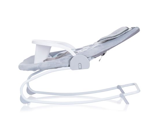 Leagan electric si balansoar Chipolino Nux platinum, Culoare: Gri,poza 6