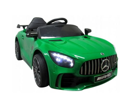 Masinuta electrica cu telecomanda Mercedes AMG GTR-S R-Sport Verde, Culoare: Verde, Capacitate acumulator: 12V
