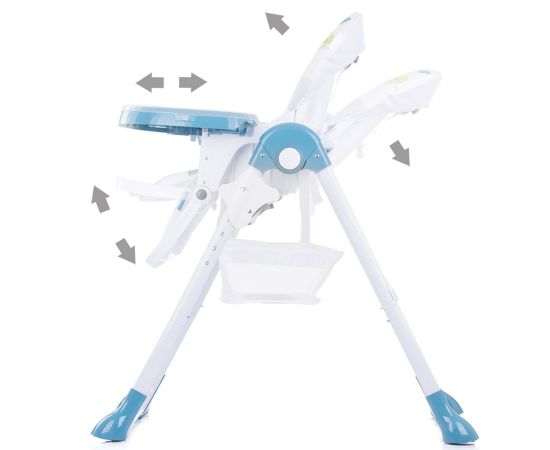Scaun de masa Chipolino Maxi atlantic, Culoare: Albastru,poza 6