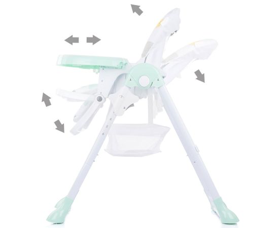 Scaun de masa Chipolino Maxi avocado, Culoare: Verde,poza 6
