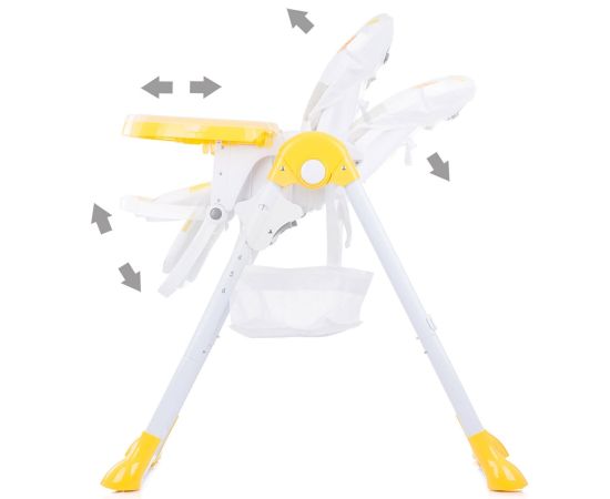 Scaun de masa Chipolino Maxi banana, Culoare: Galben,poza 6