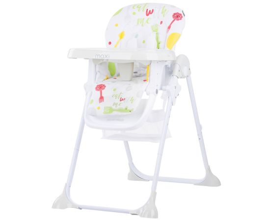 Scaun de masa Chipolino Maxi platinum, Culoare: Alb/Gri