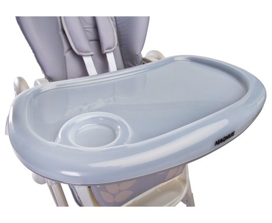 Scaun de masa Caretero MAGNUS Graphite, Culoare: Gri,poza 4