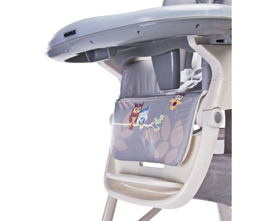 Scaun de masa Caretero MAGNUS Graphite, Culoare: Gri,poza 6