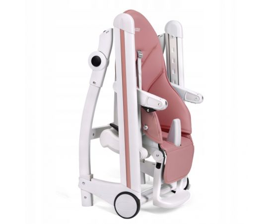 Scaun de masa cu roti Ricokids Tugo - Roz, Culoare: Roz,poza 6
