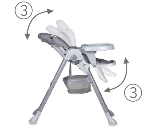 Scaun de masa Kidwell Ami Grey, Culoare: Gri,poza 7