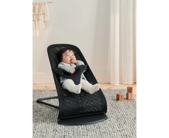 Balansoar BabyBjorn Bliss Black, Mesh, Culoare: Negru,poza 2