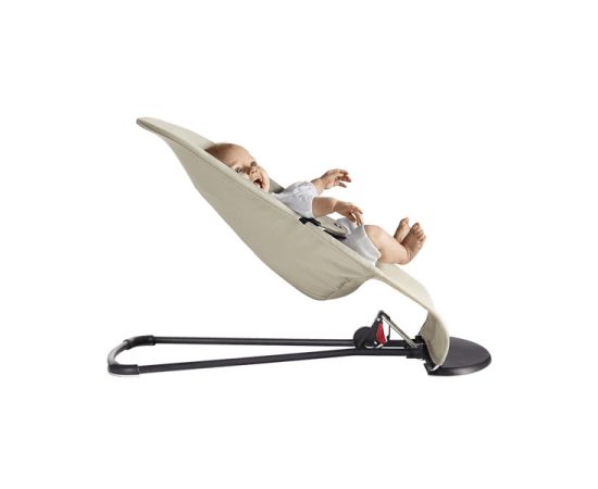 Balansoar BabyBjorn Balance Soft Khaki/Beige, Bumbac, Culoare: Bej,poza 2