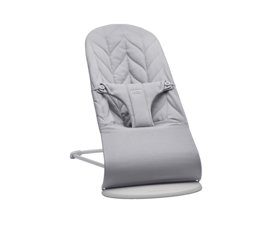 Balansoar BabyBjorn Bliss Light Grey, Bumbac, Culoare: Gri deschis