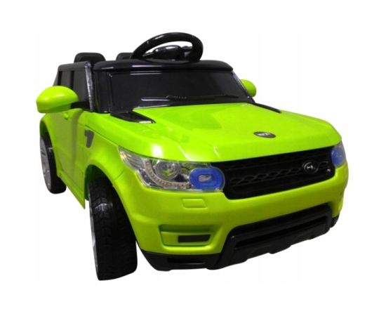 Masinuta electrica cu telecomanda si roti din spuma EVA Cabrio F1 R-Sport - Verde, Culoare: Verde