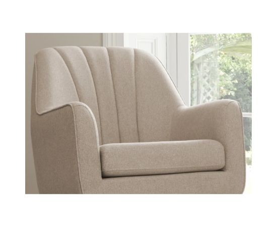 Fotoliu pentru alaptat 2 in 1 Noah - Stone Tutti Bambini, Culoare: Crem,poza 8